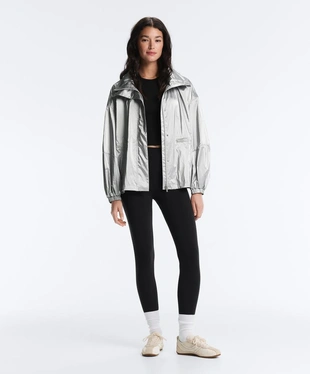 Водоотталкивающая куртка с эффектом металлик- Заказать в России