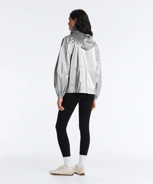 Водоотталкивающая куртка с эффектом металлик- Заказать в России