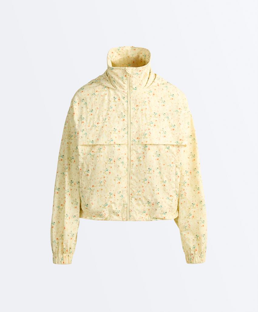 Куртка Track из водоотталкивающей ткани с принтом