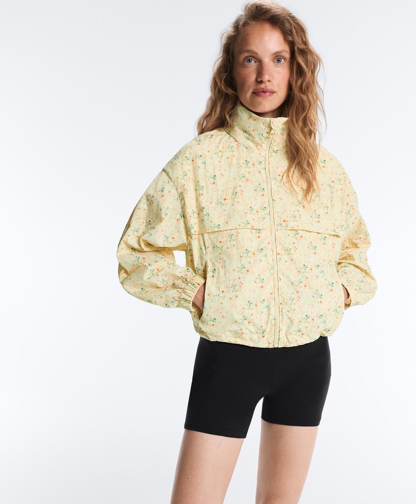 Куртка Track из водоотталкивающей ткани с принтом