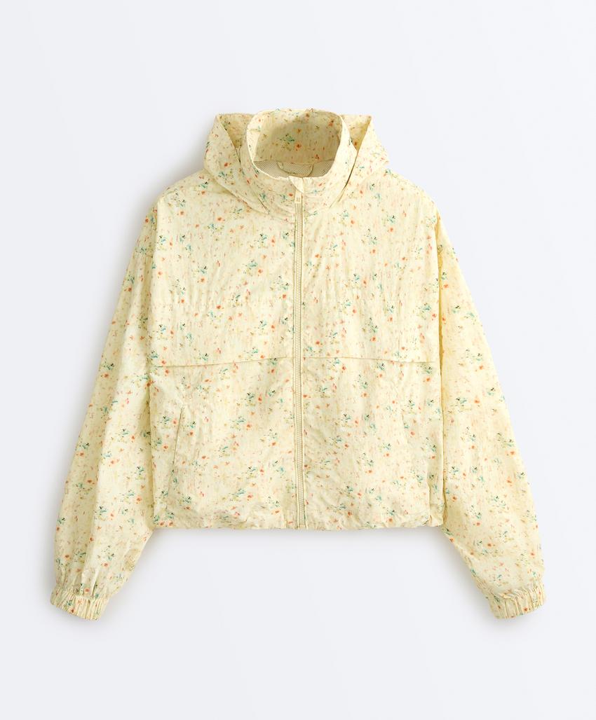 Куртка Track из водоотталкивающей ткани с принтом