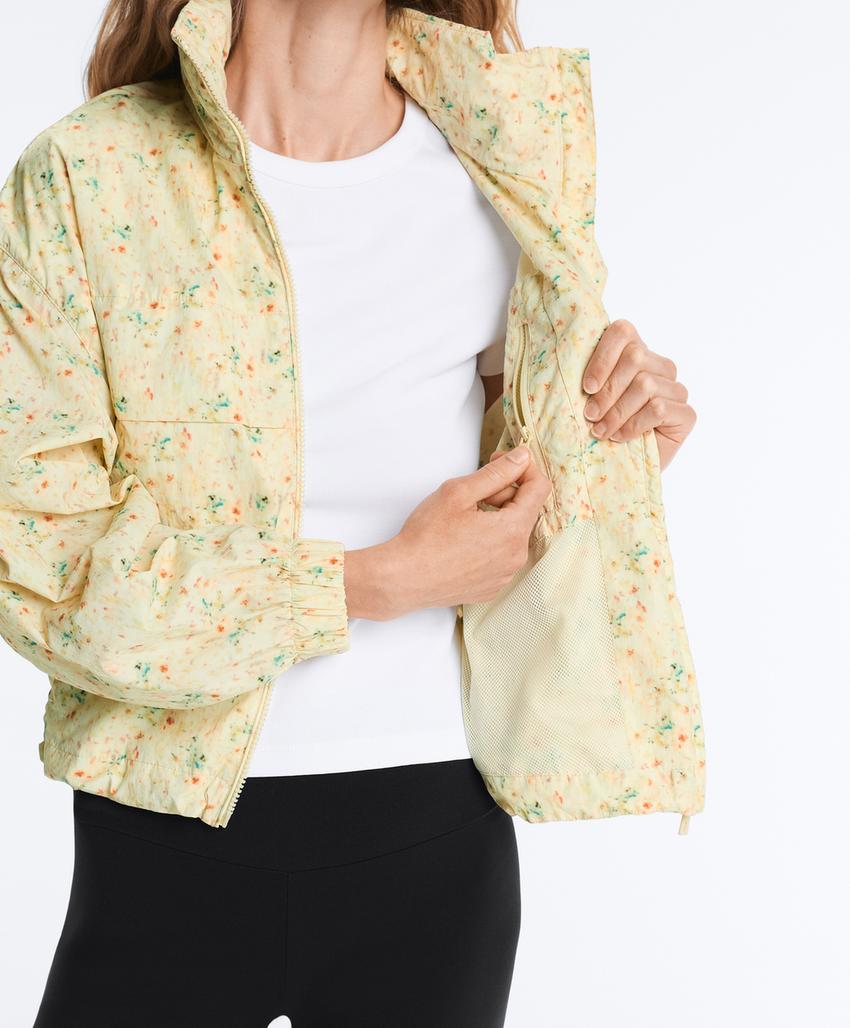 Куртка Track из водоотталкивающей ткани с принтом