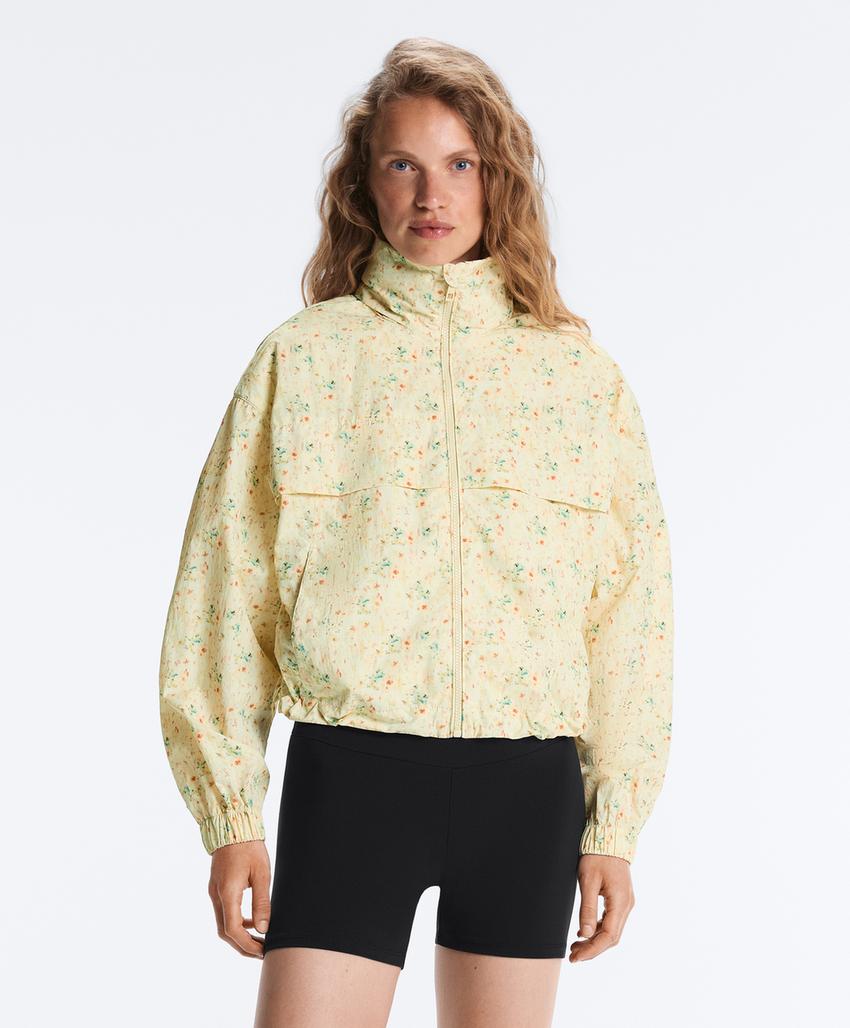 Куртка Track из водоотталкивающей ткани с принтом