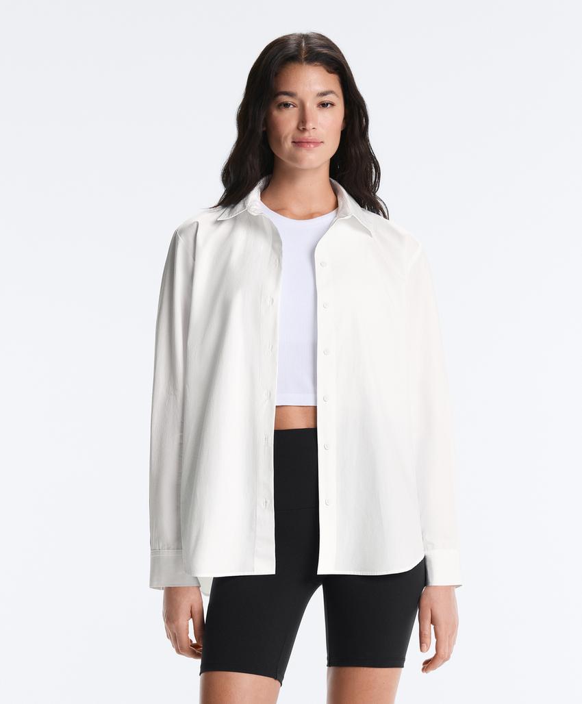 Рубашка из 100%-го хлопка с длинными рукавами