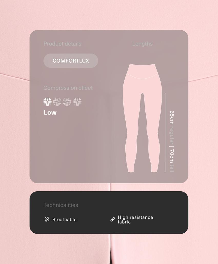 Легинсы длиной до щиколотки Comfortlux с завышенной талией