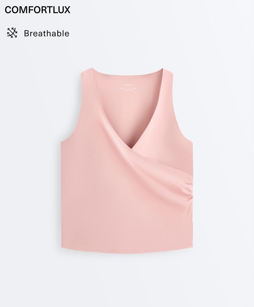 Майка Comfortlux с перекрестными деталями