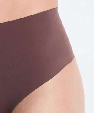 2 высоких трусов танга из смесового полиамида, Medium support- Заказать в России