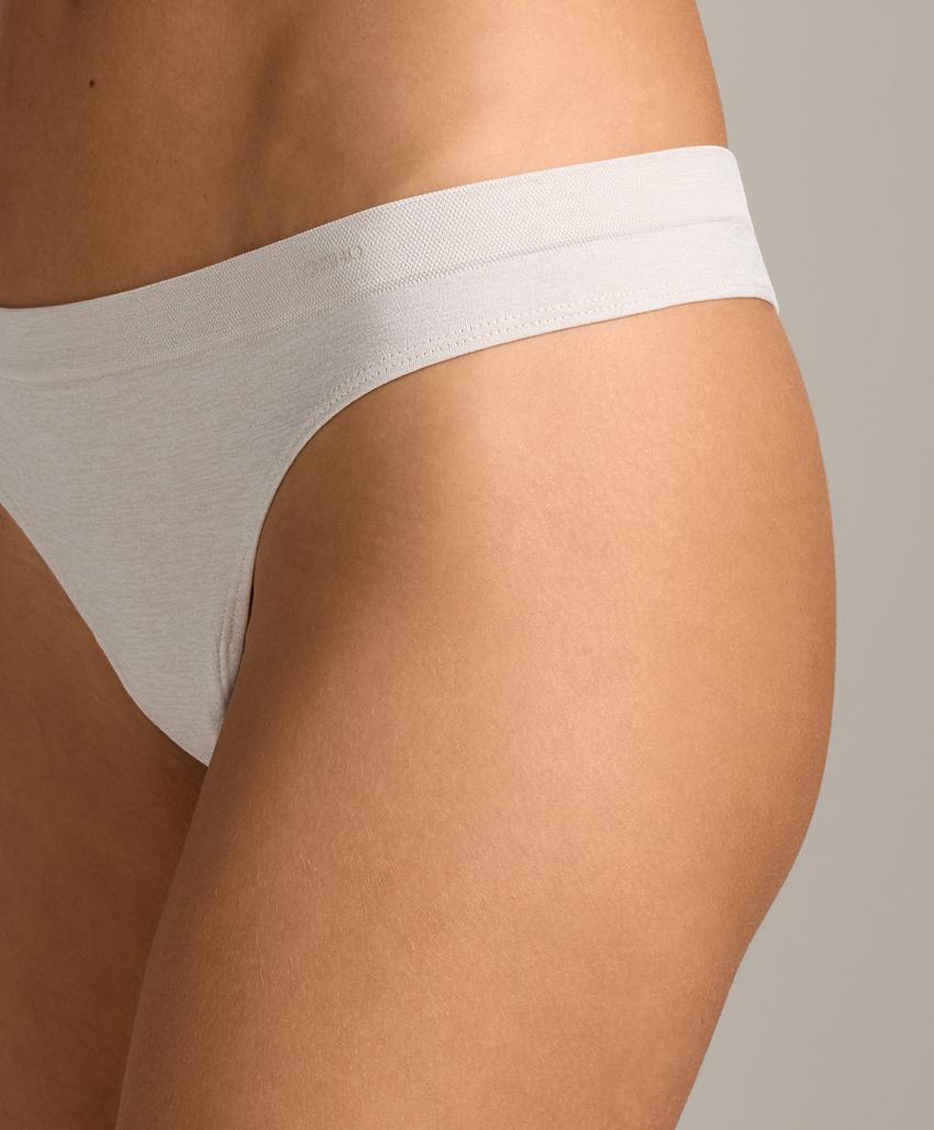 5 бесшовных трусов танга Seamless Soft touch с логотипом