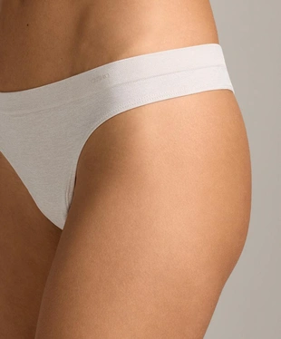 5 бесшовных трусов танга Seamless Soft touch с логотипом- Заказать в России