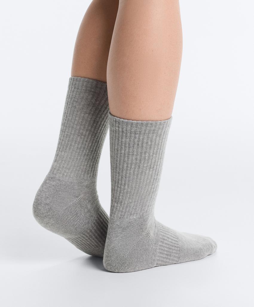 3 пары классических носков из смесового хлопка