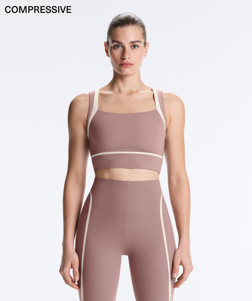 Майка - топ Compressive контраст