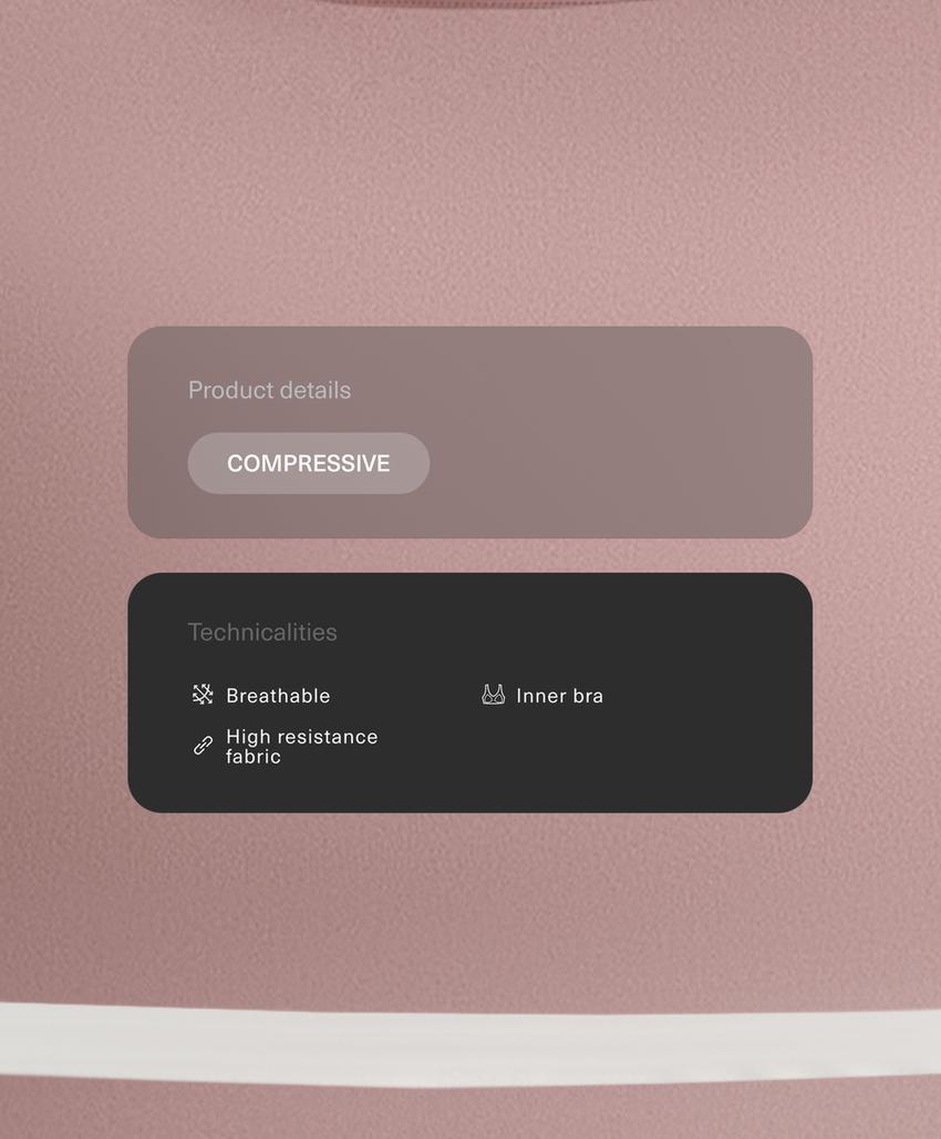 Майка - топ Compressive контраст