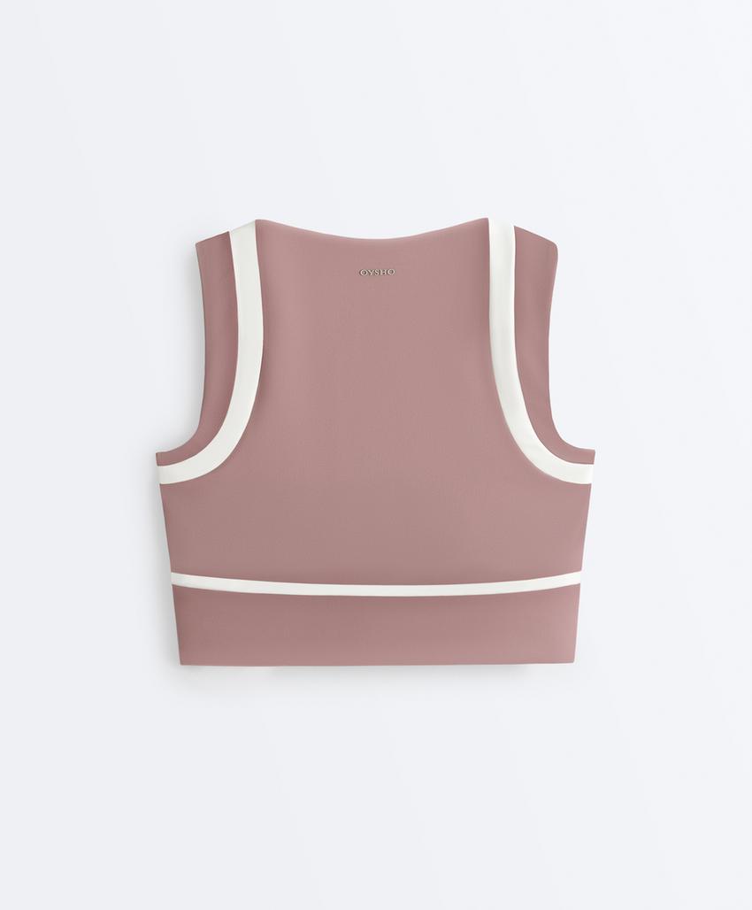 Майка - топ Compressive контраст