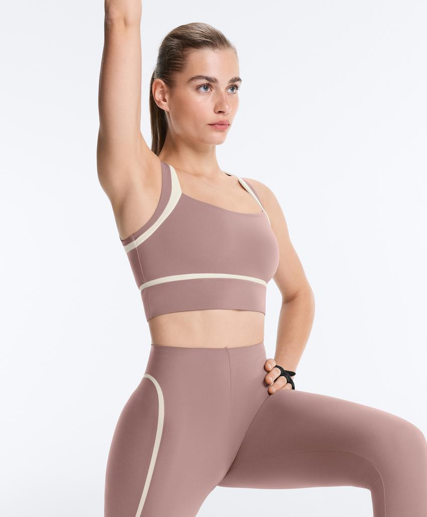 Майка - топ Compressive контраст