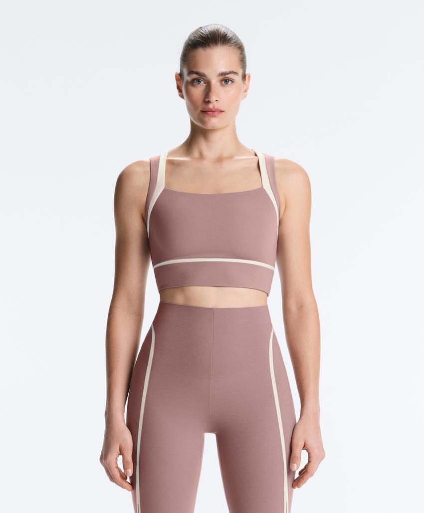 Майка - топ Compressive контраст