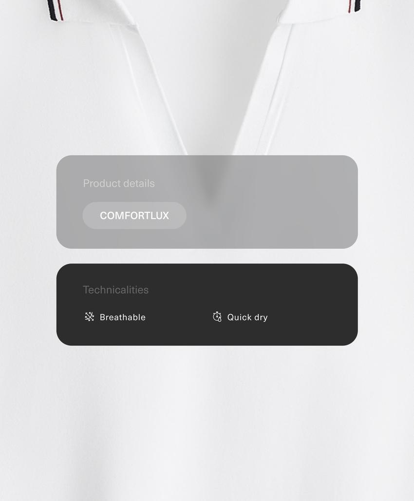 Поло Comfortlux, короткий рукав