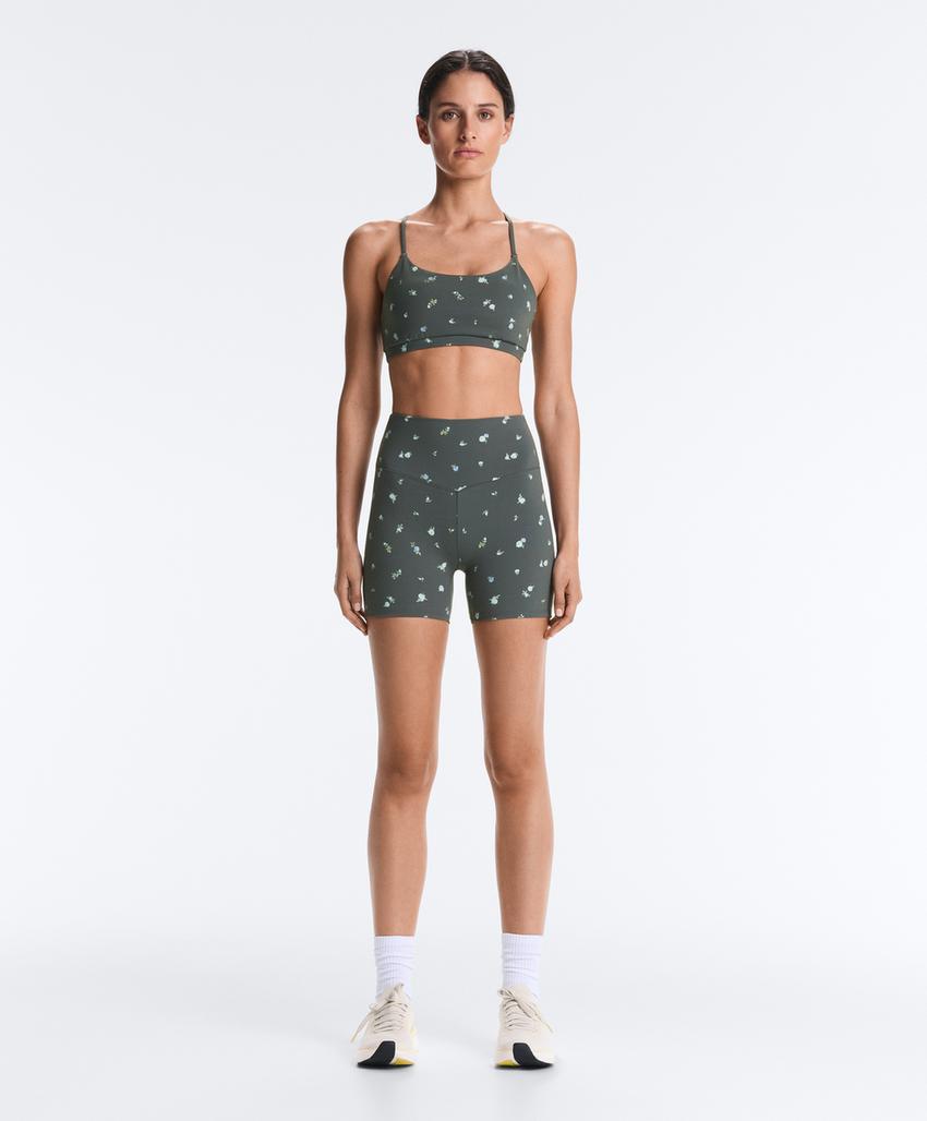 Спортивный бюстгальтер Evermove с цветочным принтом