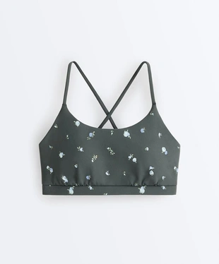 Спортивный бюстгальтер Evermove с цветочным принтом- Заказать в России