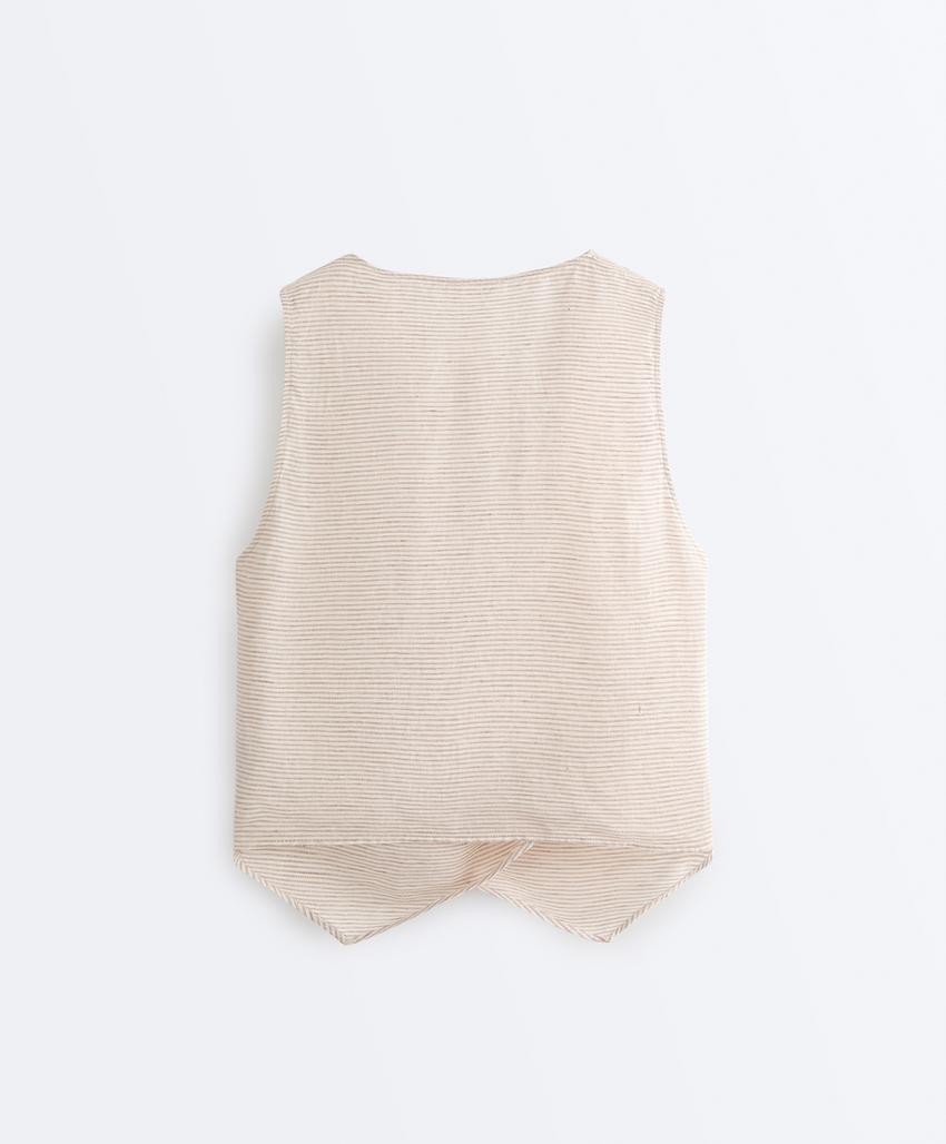 Top на запах из 100%-го льна