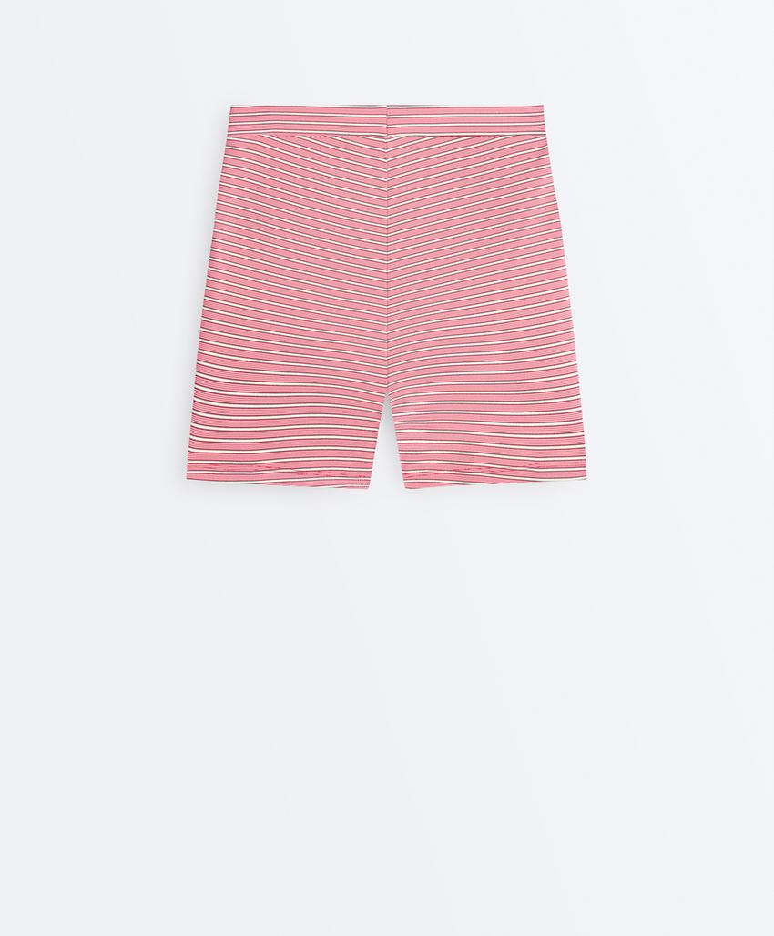 Велосипедки Hot Pants Comfortlux с высокой посадкой 5 см в полоску