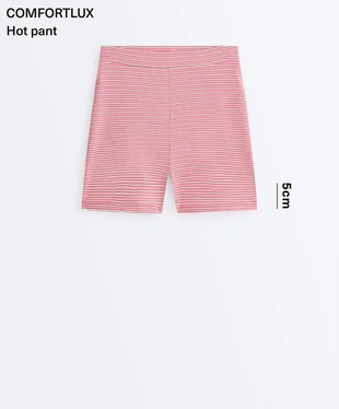 Велосипедки Hot Pants Comfortlux с высокой посадкой 5 см в полоску- Заказать в России