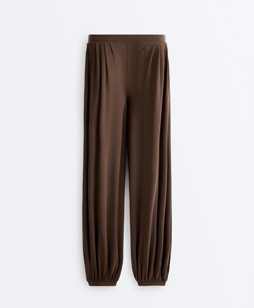 Брюки-джоггеры из модала, мягкие на ощупь