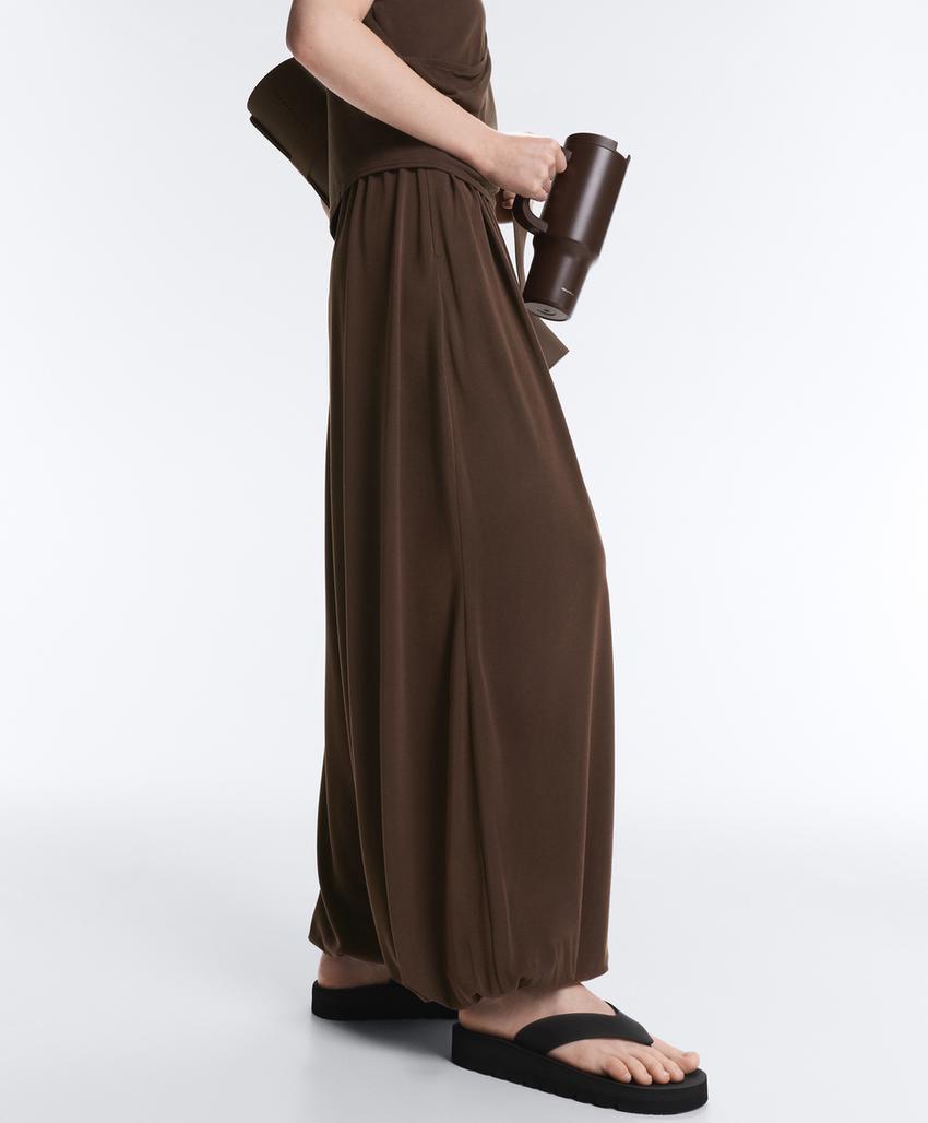 Брюки-джоггеры из модала, мягкие на ощупь