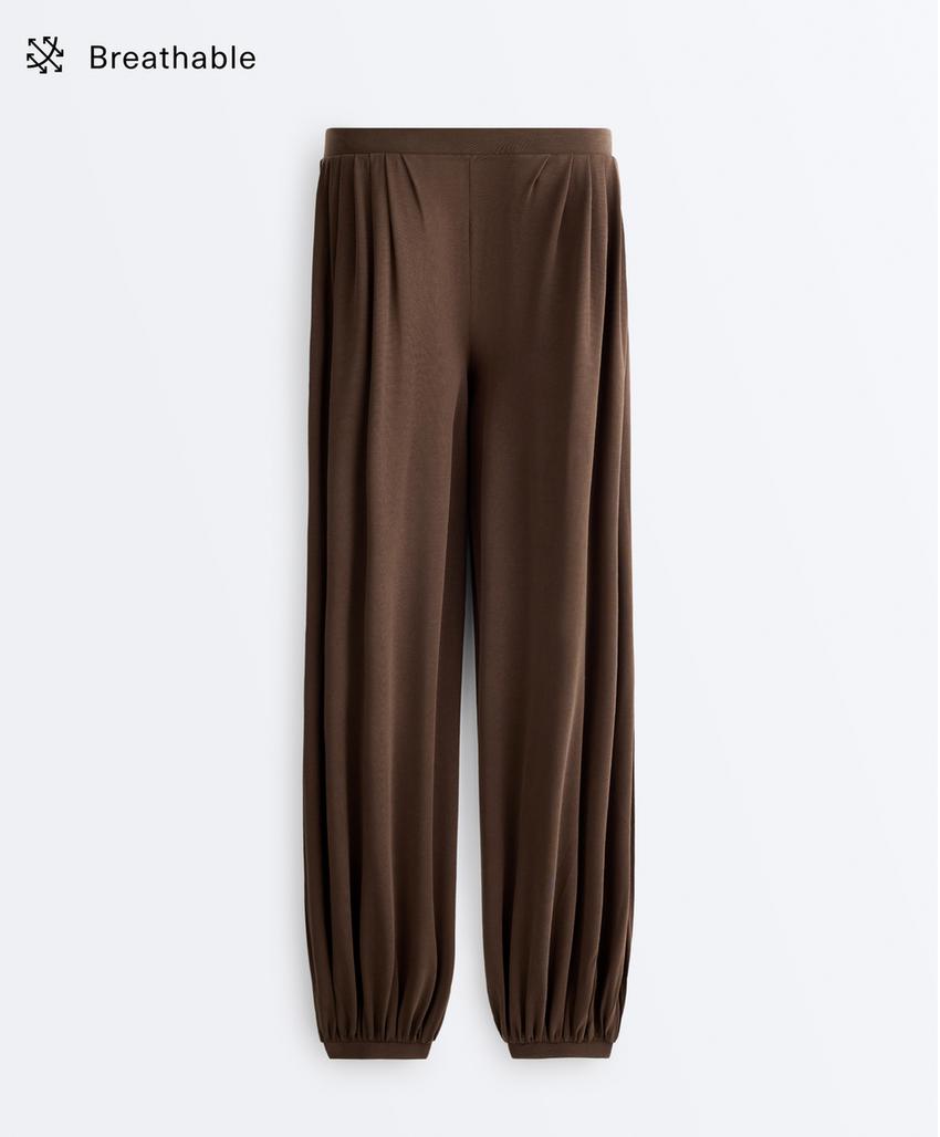 Брюки-джоггеры из модала, мягкие на ощупь