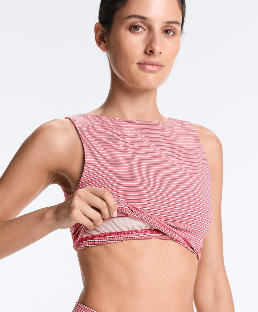 Майка - топ Comfortlux с вырезом-лодочкой