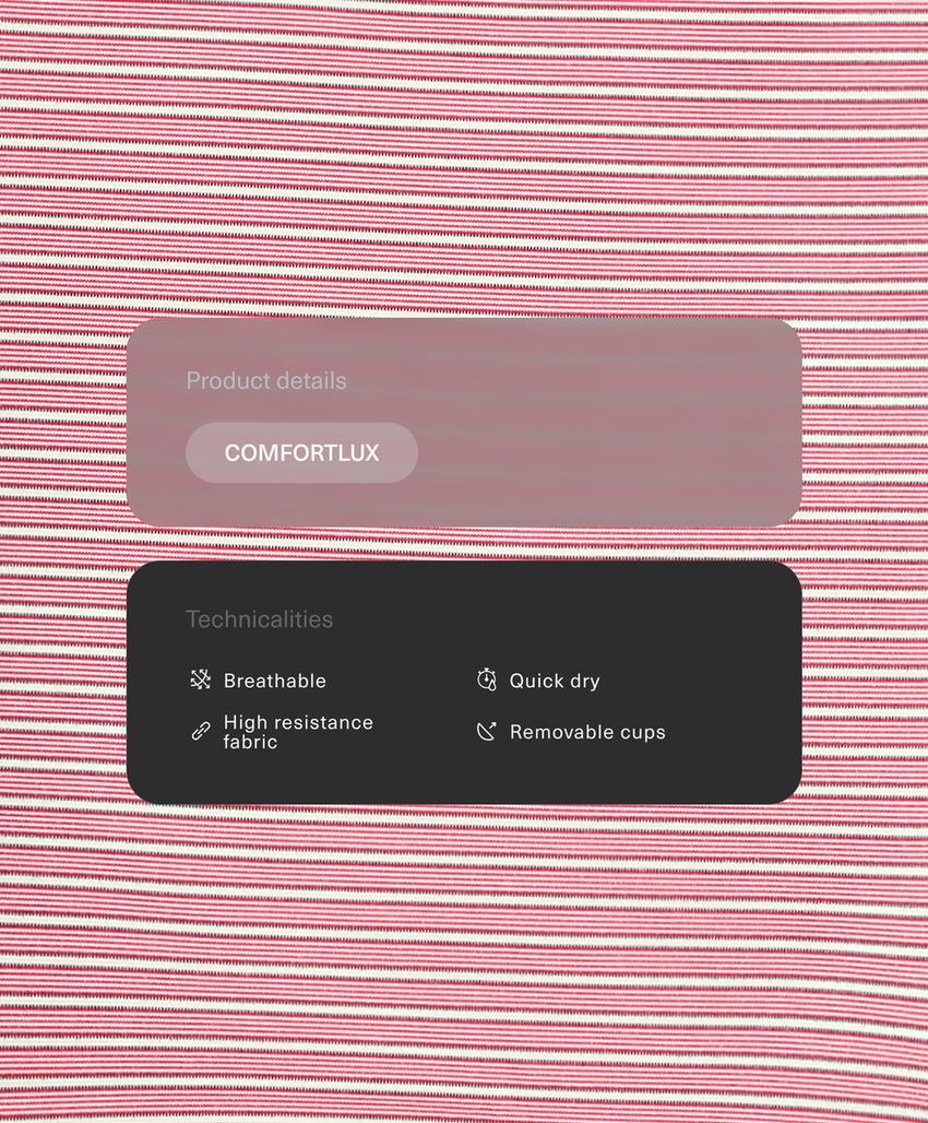 Майка - топ Comfortlux с вырезом-лодочкой