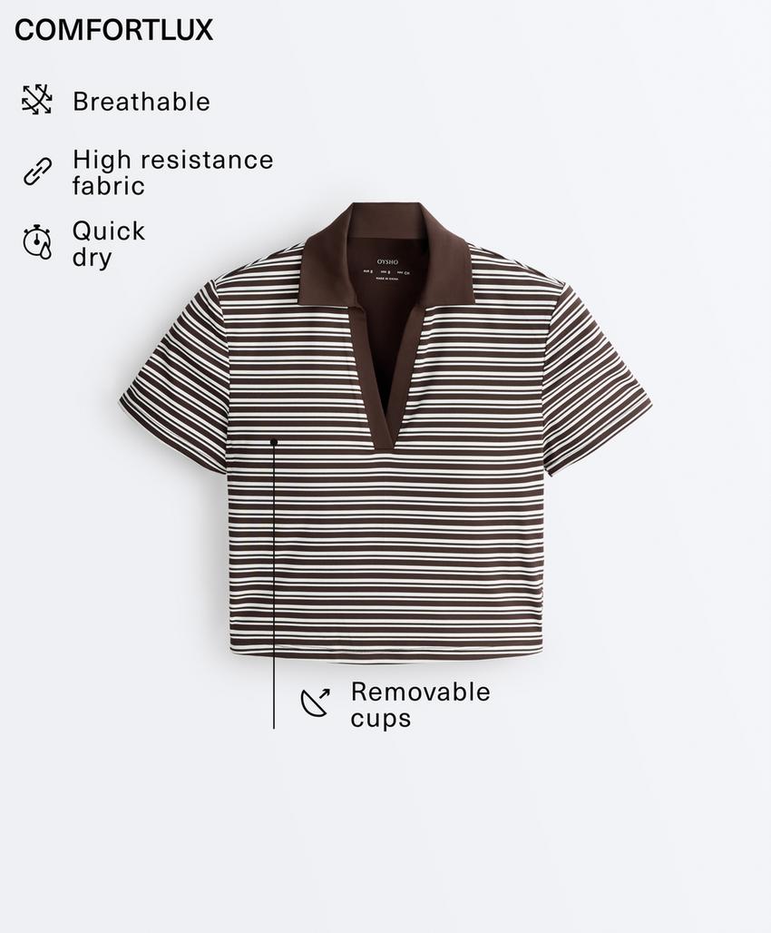 Поло Comfortlux в полоску