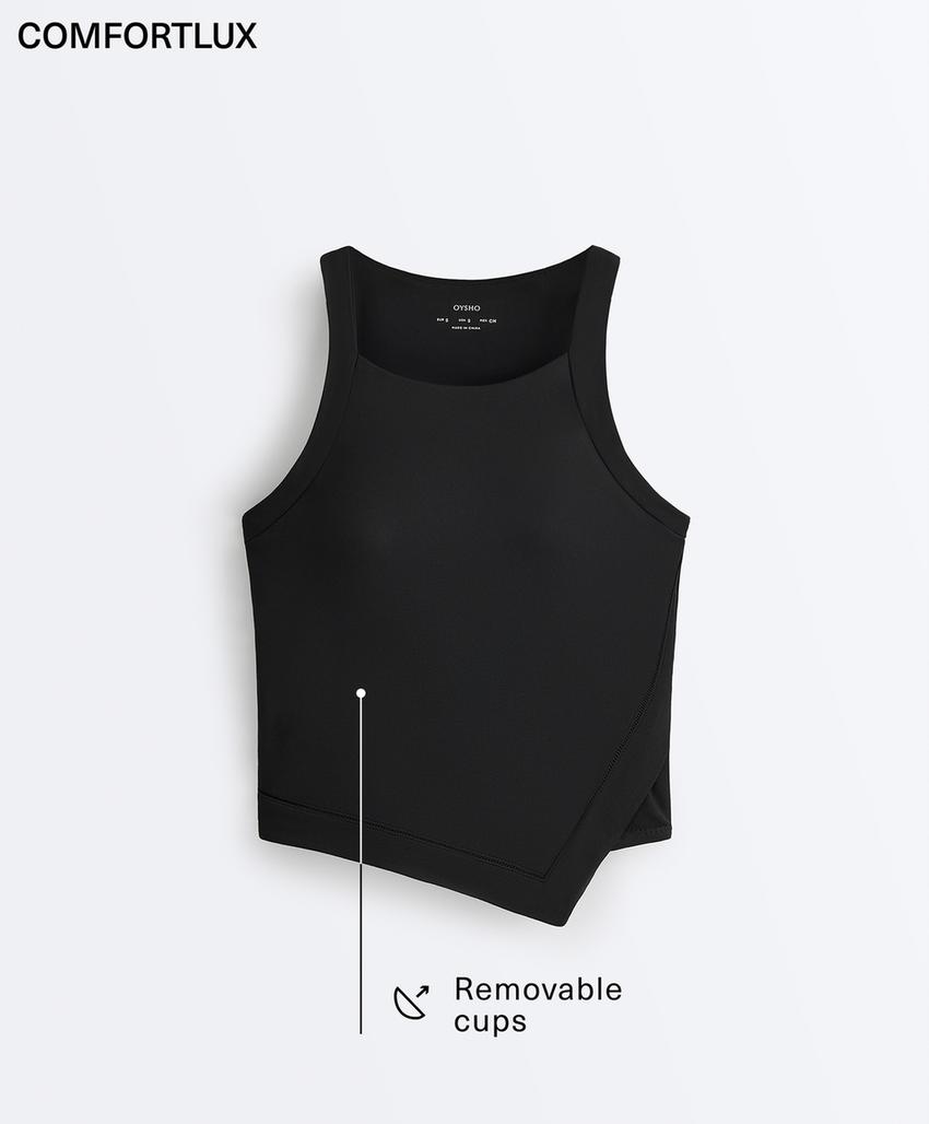 Топ-майка Comfortlux с вырезом халтер