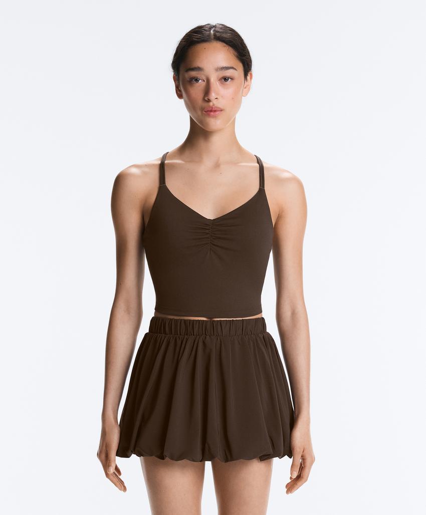 Майка - топ Comfortlux с перекрестными бретелями