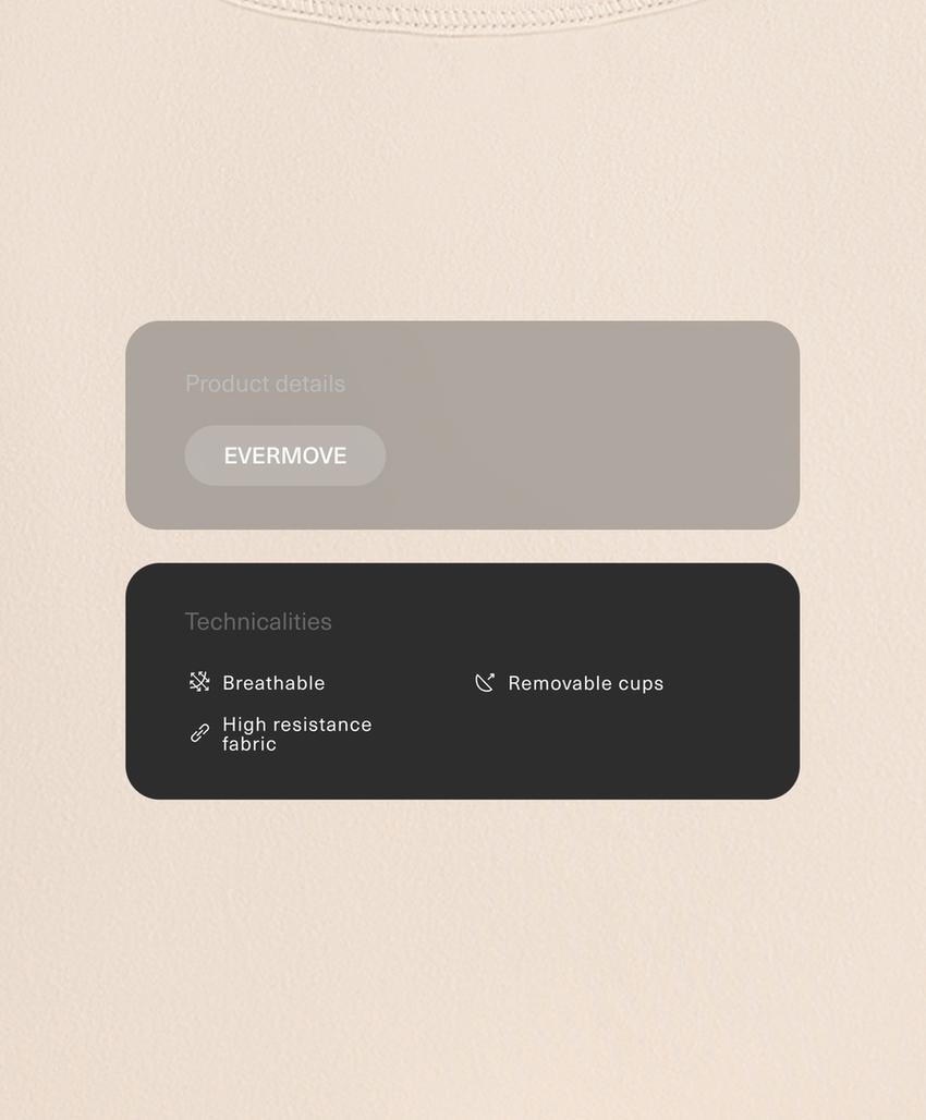 Топ-майка Evermove халтер