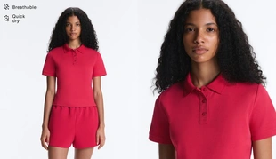 Поло с короткими рукавами из пике- Заказать в России