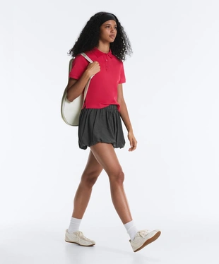 Поло с короткими рукавами из пике- Заказать в России