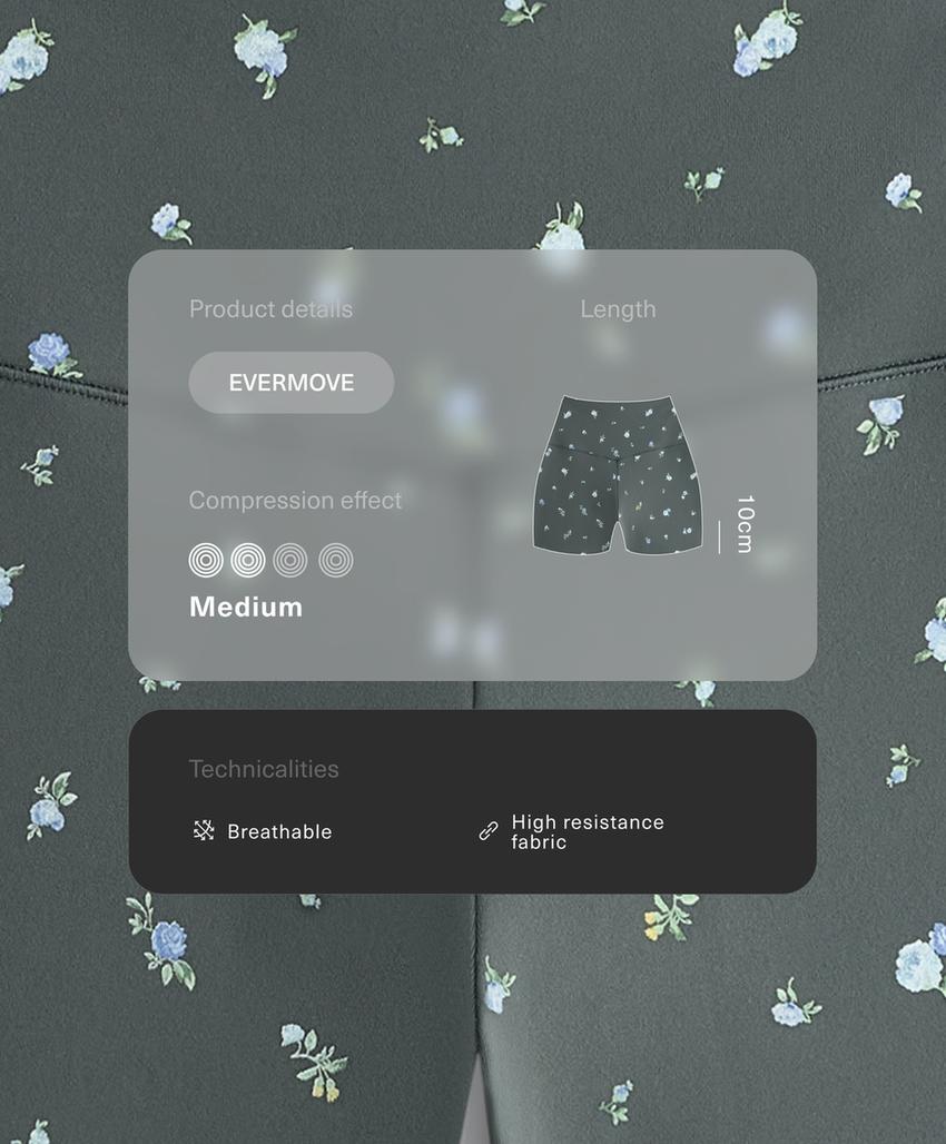 Велосипедки Evermove с высокой посадкой 10 см