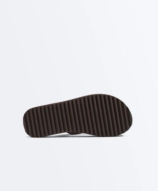 Textured platform beach sandals- Заказать в России