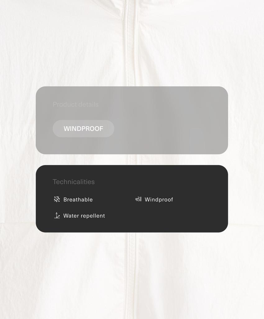 Куртка Track из водоотталкивающей ткани