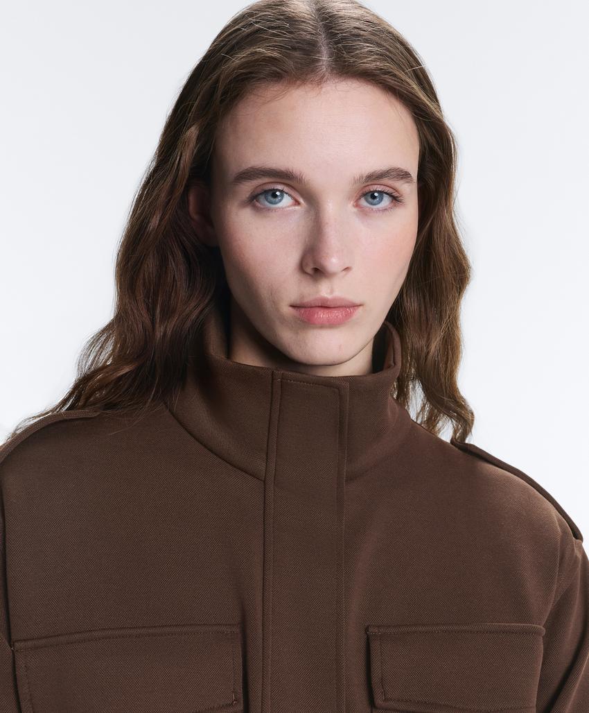 Куртка Utility из пике с поясом