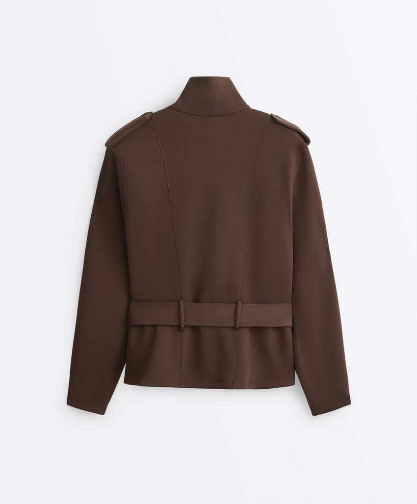 Куртка Utility из пике с поясом