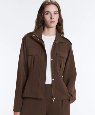 Куртка Utility из пике с поясом- Заказать в России