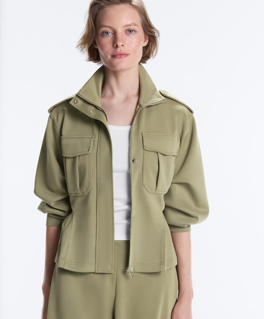 Куртка Utility из пике с поясом