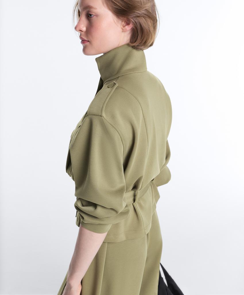 Куртка Utility из пике с поясом