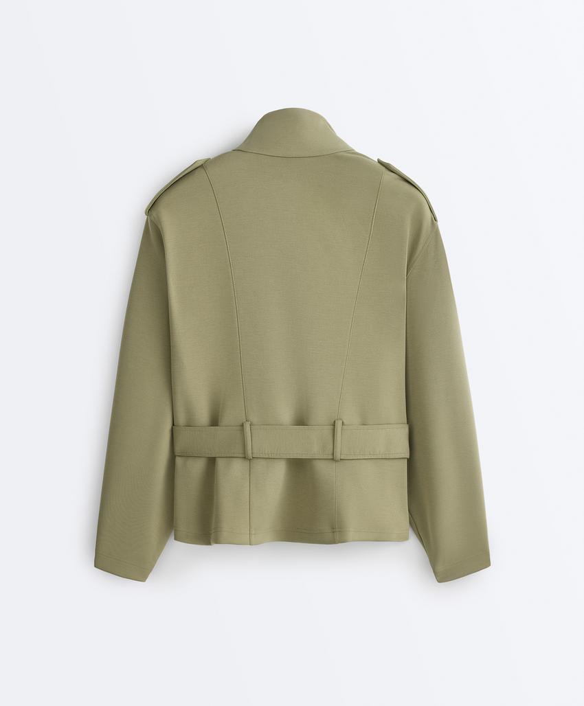 Куртка Utility из пике с поясом