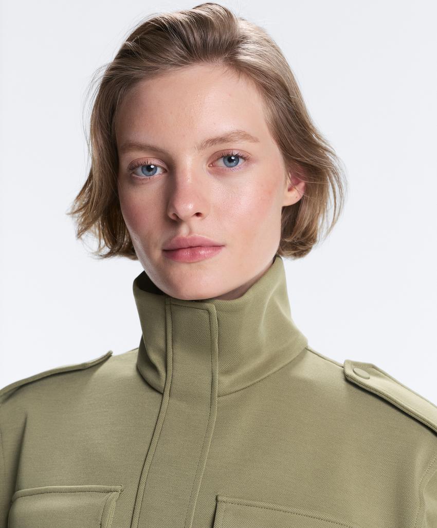 Куртка Utility из пике с поясом