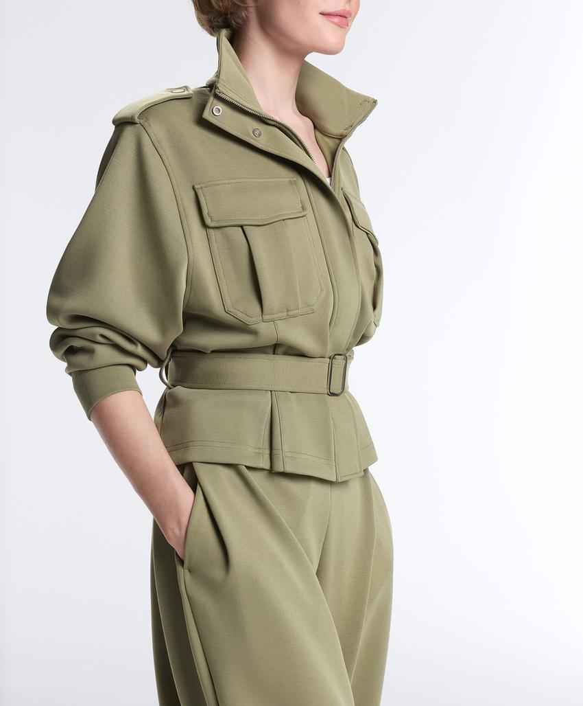 Куртка Utility из пике с поясом