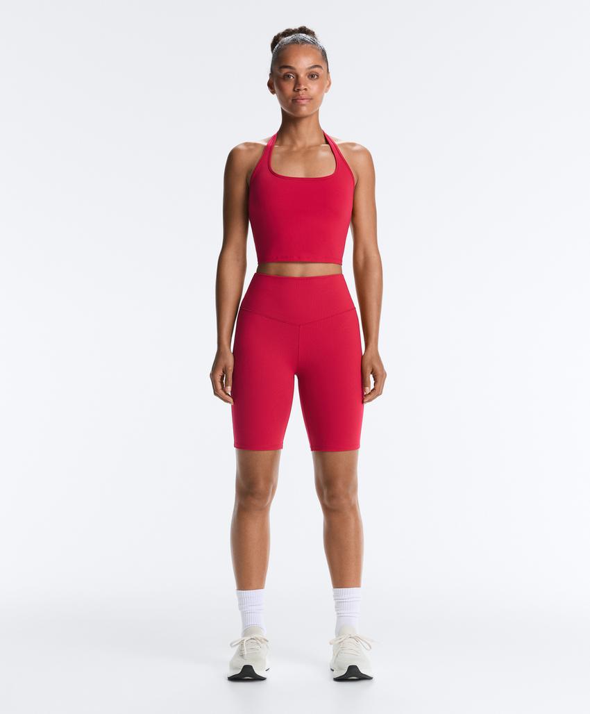 Легинсы-велосипедки Evermove с высокой посадкой, 20 см