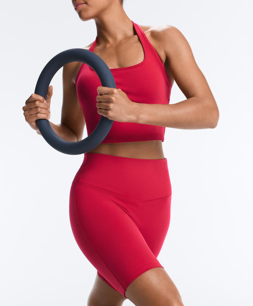 Легинсы-велосипедки Evermove с высокой посадкой, 20 см