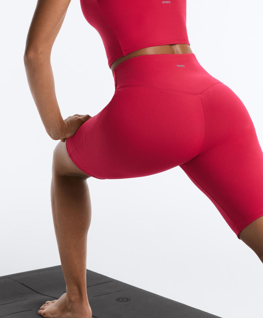 Легинсы-велосипедки Evermove с высокой посадкой, 20 см